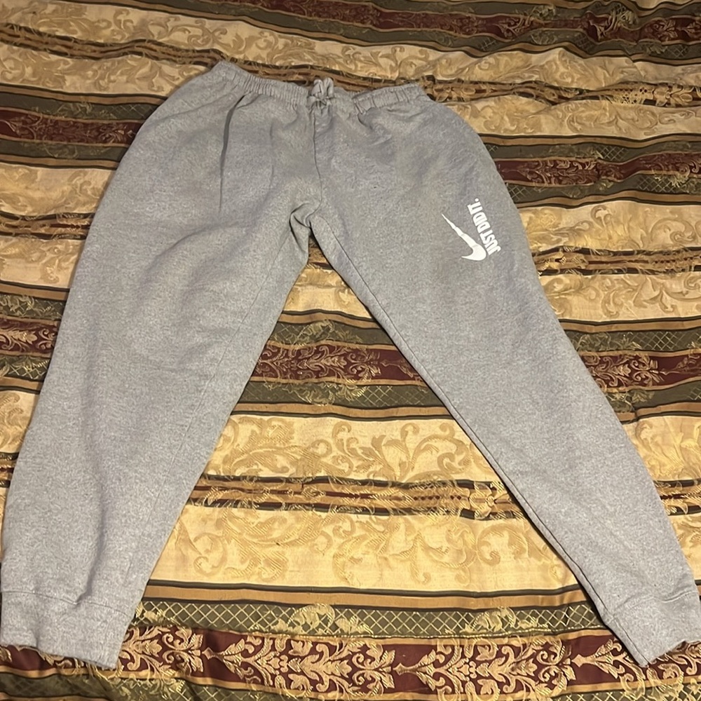 🔥"JUST DID IT" DRAWSTRING 3 POCKET SWEAT PANTS